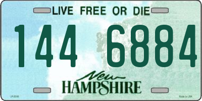 NH license plate 1446884