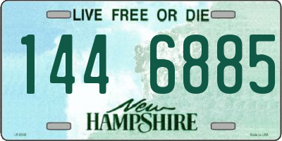 NH license plate 1446885