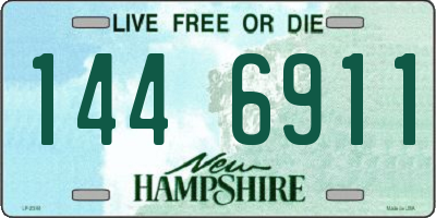 NH license plate 1446911