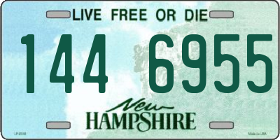 NH license plate 1446955