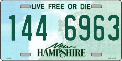 NH license plate 1446963