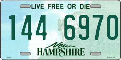 NH license plate 1446970