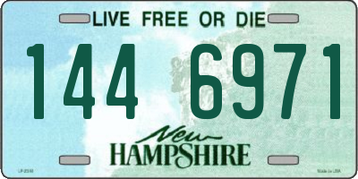 NH license plate 1446971