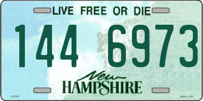 NH license plate 1446973