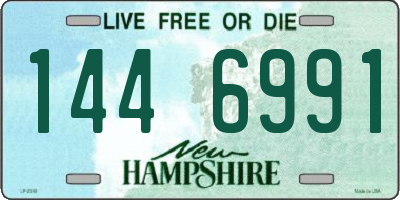 NH license plate 1446991