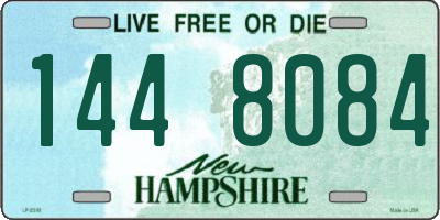 NH license plate 1448084
