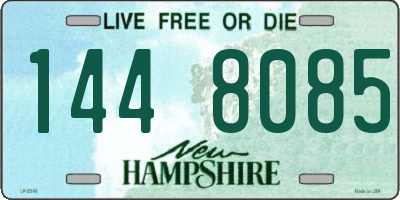 NH license plate 1448085