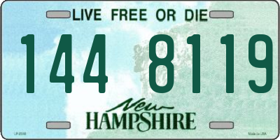 NH license plate 1448119