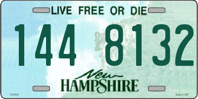 NH license plate 1448132