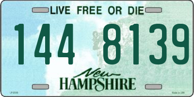 NH license plate 1448139
