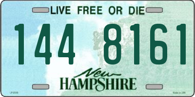 NH license plate 1448161