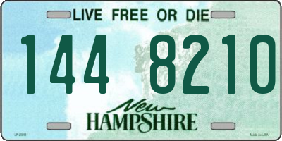 NH license plate 1448210