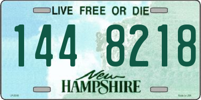 NH license plate 1448218