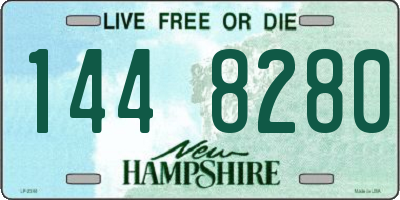 NH license plate 1448280