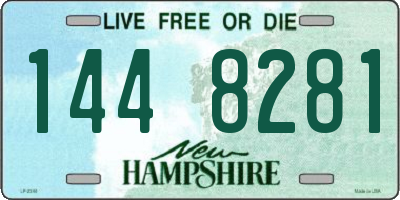 NH license plate 1448281