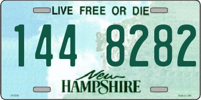 NH license plate 1448282
