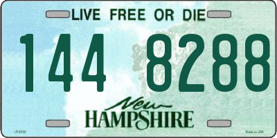 NH license plate 1448288
