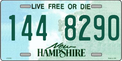NH license plate 1448290