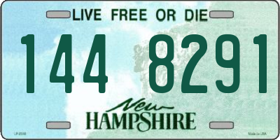 NH license plate 1448291