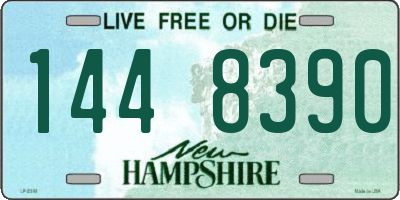 NH license plate 1448390