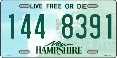 NH license plate 1448391