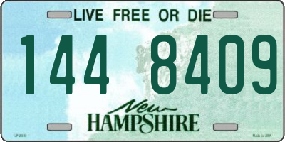 NH license plate 1448409
