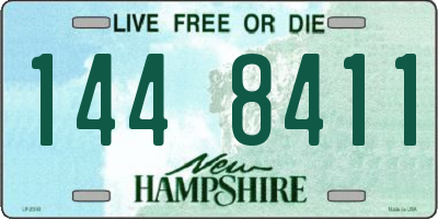NH license plate 1448411