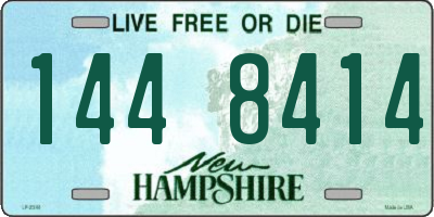 NH license plate 1448414