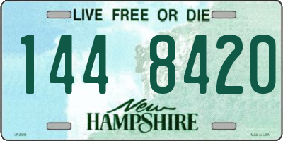 NH license plate 1448420