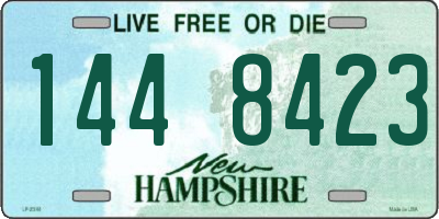 NH license plate 1448423
