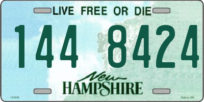 NH license plate 1448424