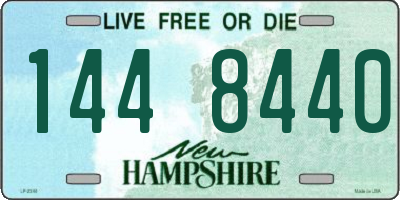 NH license plate 1448440