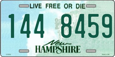 NH license plate 1448459
