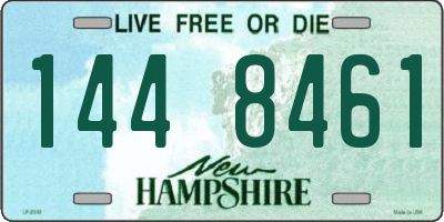 NH license plate 1448461