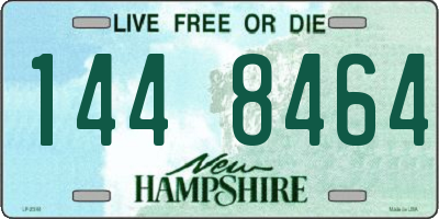 NH license plate 1448464