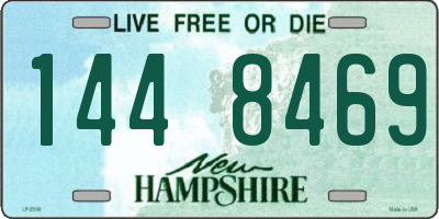 NH license plate 1448469