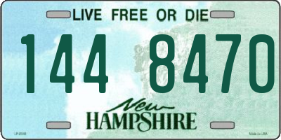 NH license plate 1448470