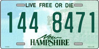 NH license plate 1448471