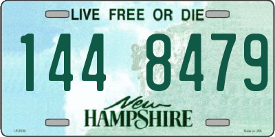 NH license plate 1448479