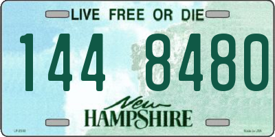 NH license plate 1448480