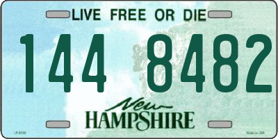NH license plate 1448482