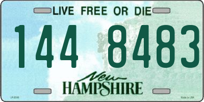 NH license plate 1448483