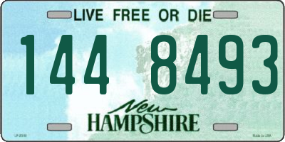 NH license plate 1448493