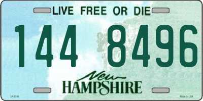 NH license plate 1448496