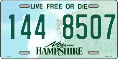 NH license plate 1448507