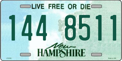 NH license plate 1448511