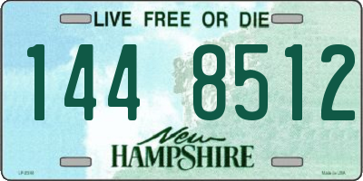 NH license plate 1448512
