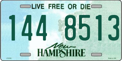 NH license plate 1448513