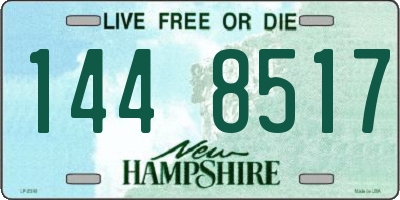 NH license plate 1448517