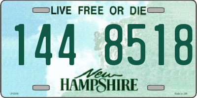 NH license plate 1448518